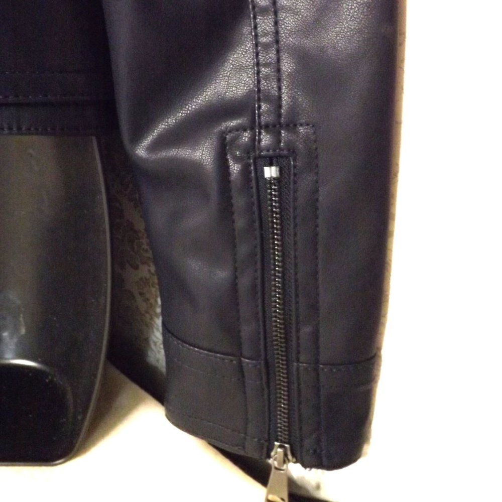 Express Faux Leather Jacket- Women's Small - Picture 8 of 10